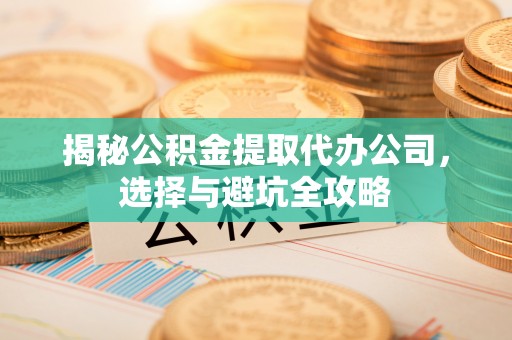 类乌齐揭秘公积金提取代办公司，选择与避坑全攻略